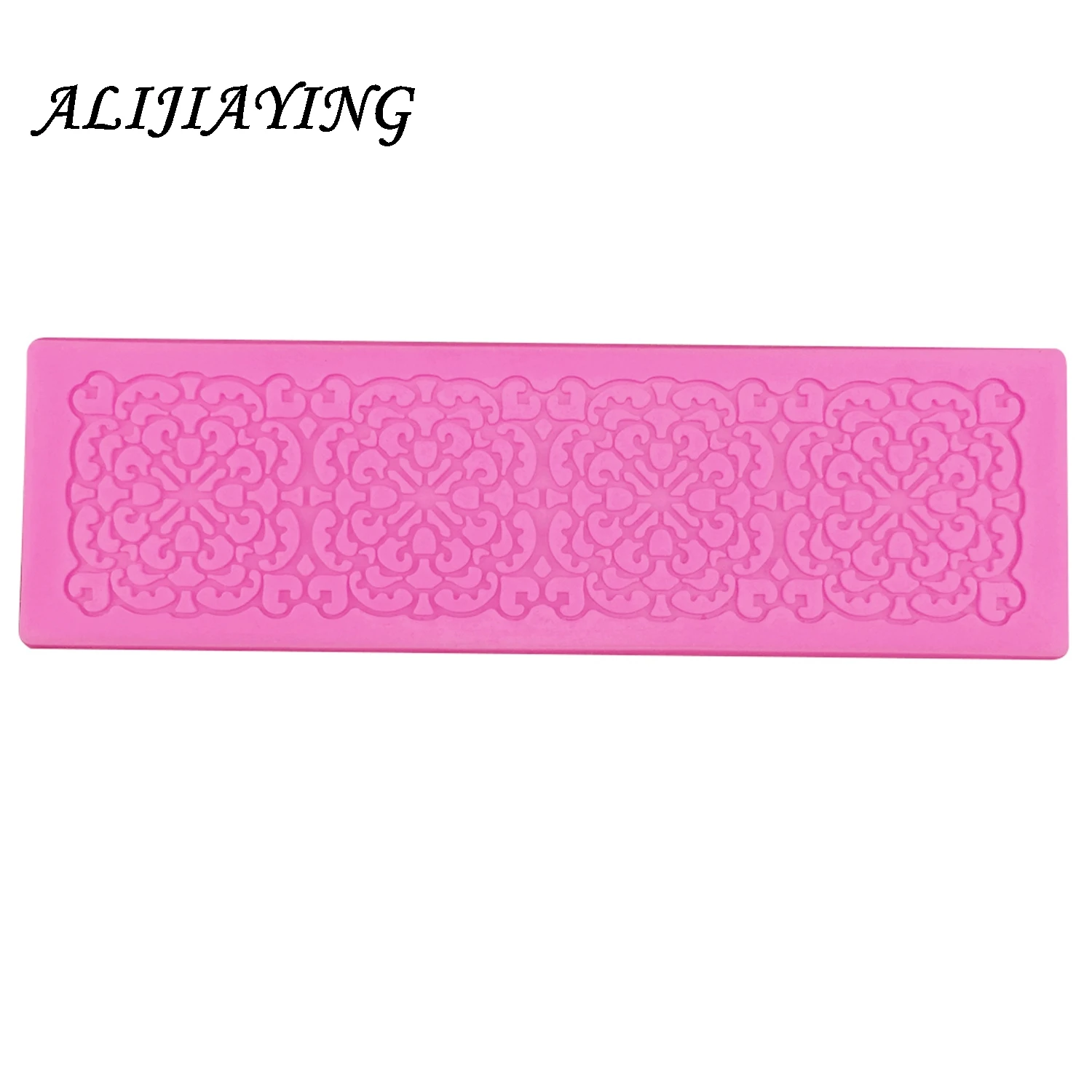 1Pcs Sugarcraft Flower silicone lace fondant mold cake decorating tools chocolate gumpaste mold wedding cake decoraton D0318