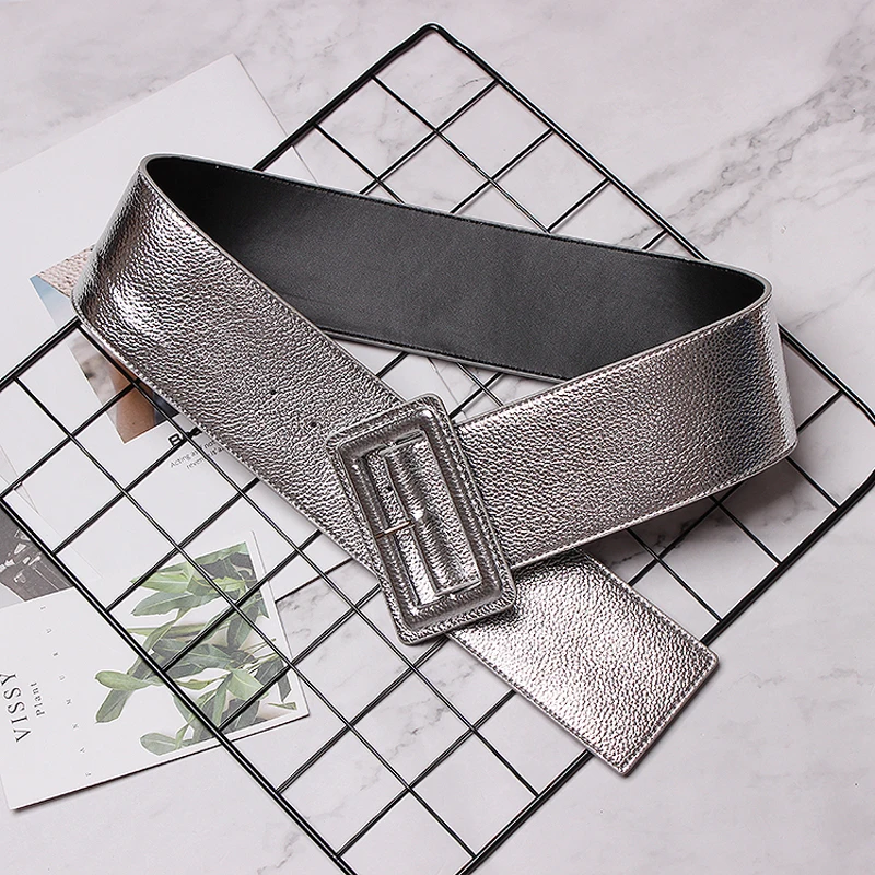 Fashion Belts For Women Wide Cummerbund Black Dress Belt Decorate Waist Belts for Women Luxury Designer Brand Girdle