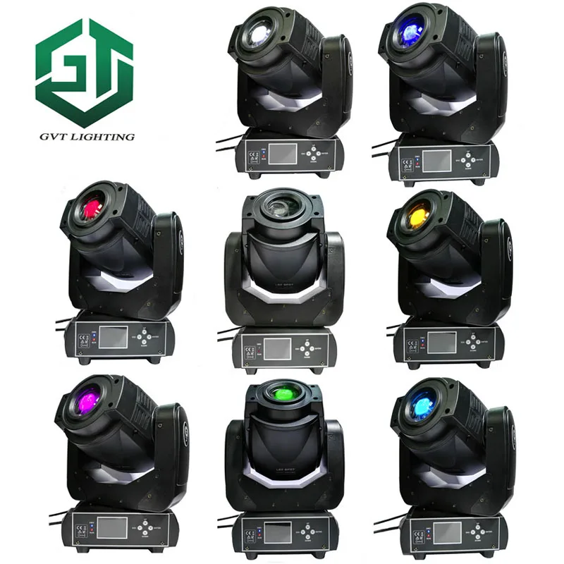 8pcs/lot New design 90W LED Spot Moving Head Light high brightness 90W LED DJ Spot Light