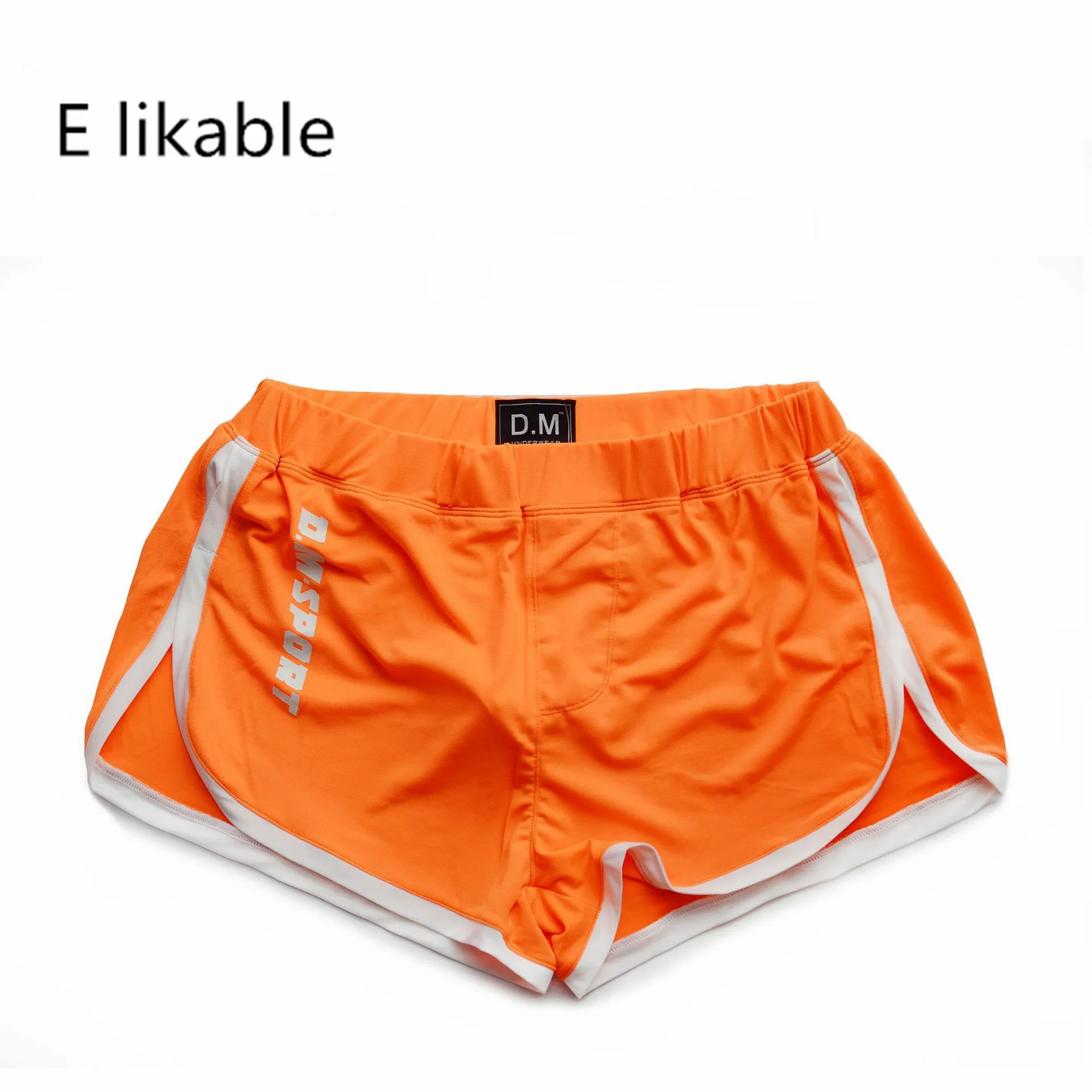 E likable spring and summer new fashion men's underwear comfortable breathable personality low waist casual home boyshort