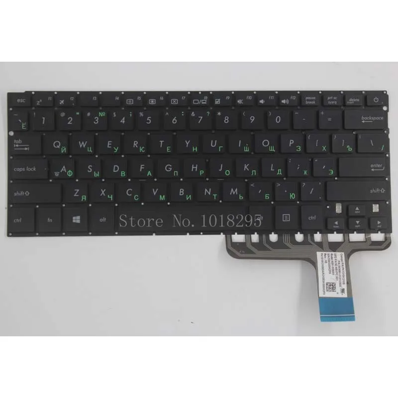 Russian Keyboard For ASUS Zenbook UX305 UX305LA UX305UA UX305CA UX305F Black No Frame laptop RU Keyboard