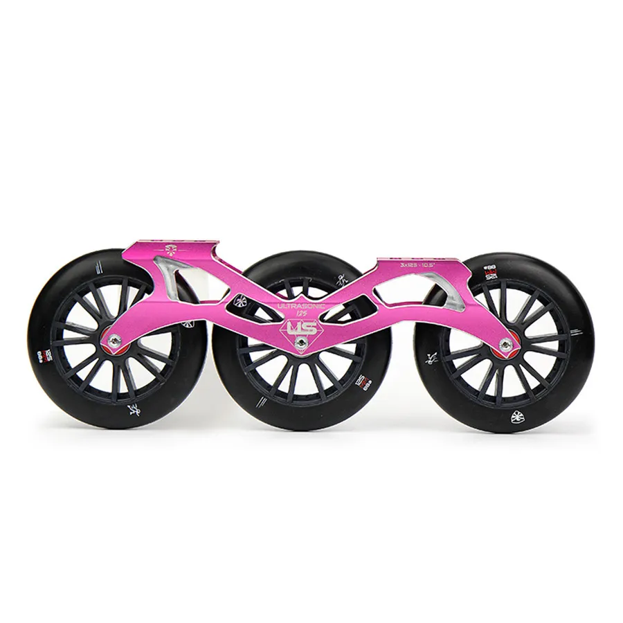 تحلق النسر بالموجات فوق الصوتية مضمنة سرعة تزلج الإطار 3X125mm 88A عجلات ILQ-9 محامل الألومنيوم CNC 10.5 ''267 مللي متر سرعة Patine حوض