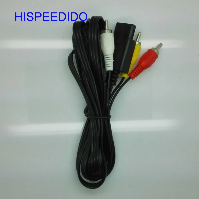 HISPEEDIDO 6ft 1.8m Audio TV Video สาย AV RCA สําหรับ Super Nintendo GameCube N64 SNES