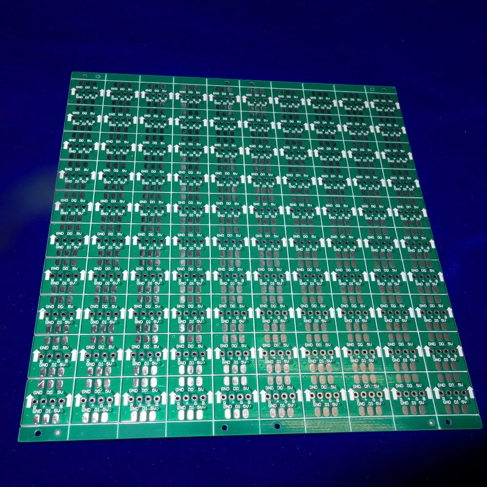 DC5V WS2811 addressable pixel PCBA;without LED;square type