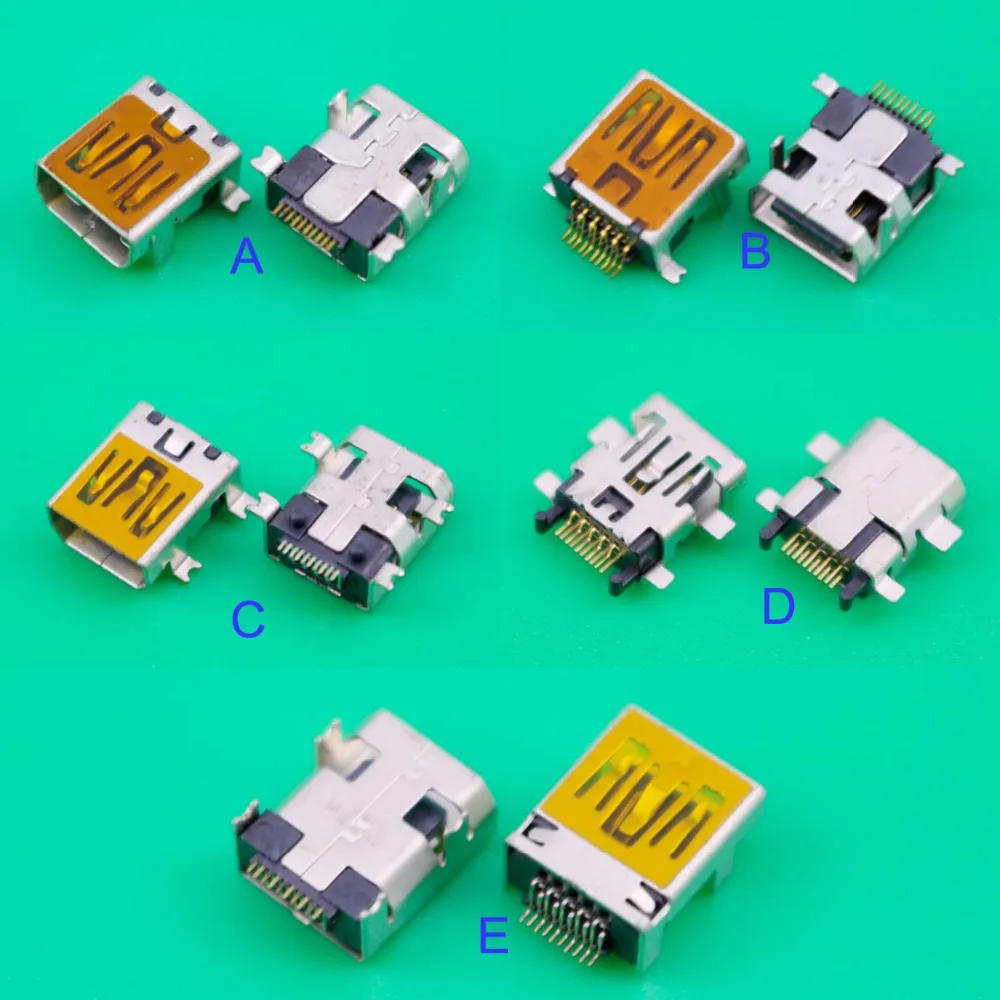 YuXi Mini 10 Pin USB Buchse v3 port ladeleistung buchsenstecker für Philips und andere handys