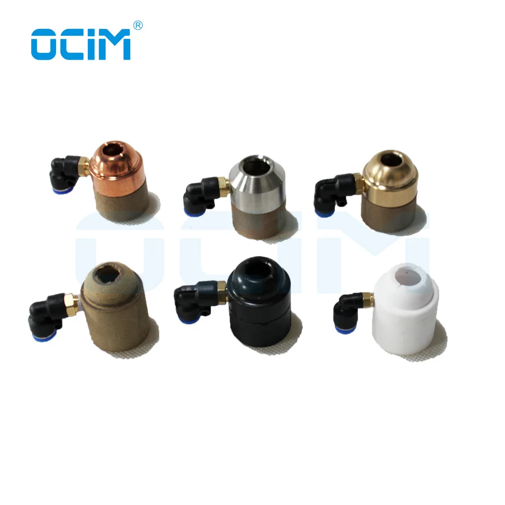 1PC P80  Plasma Consumables CNC Shield Cup Nozzle  Water Cooled Cooling Adpater