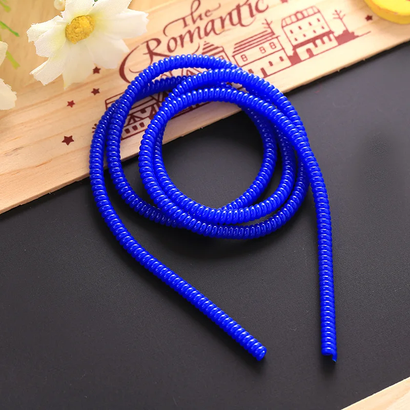 ZUCZUG 3pcs 60cm Spiral Cord Protector Wrap Cable Winder For USB Charger Cable Cute Animal Organizer For Data Cable Earphone