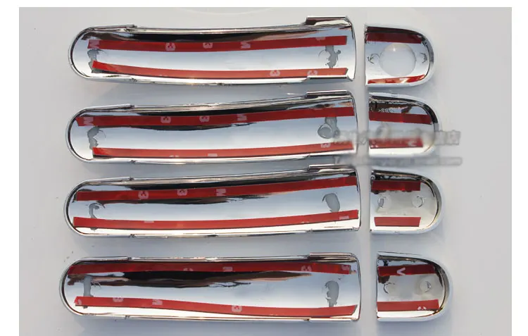 For VW Jetta Mk4 A4 Chrome Door Handle Covers Trim Set for Volkswagen 1J 1999-2007 Accessories Stickers Car Styling 2000 2005