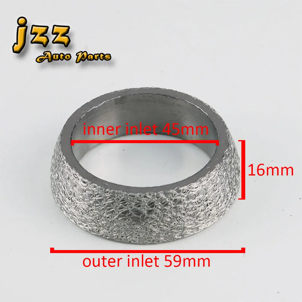 JZZ universal Downpipe to Catback Donut Gasket flange free shipping