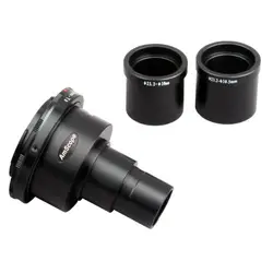 AmScope CA-NIK-SLR Nikon SLR/DSLR Camera Adapter for Microscopes