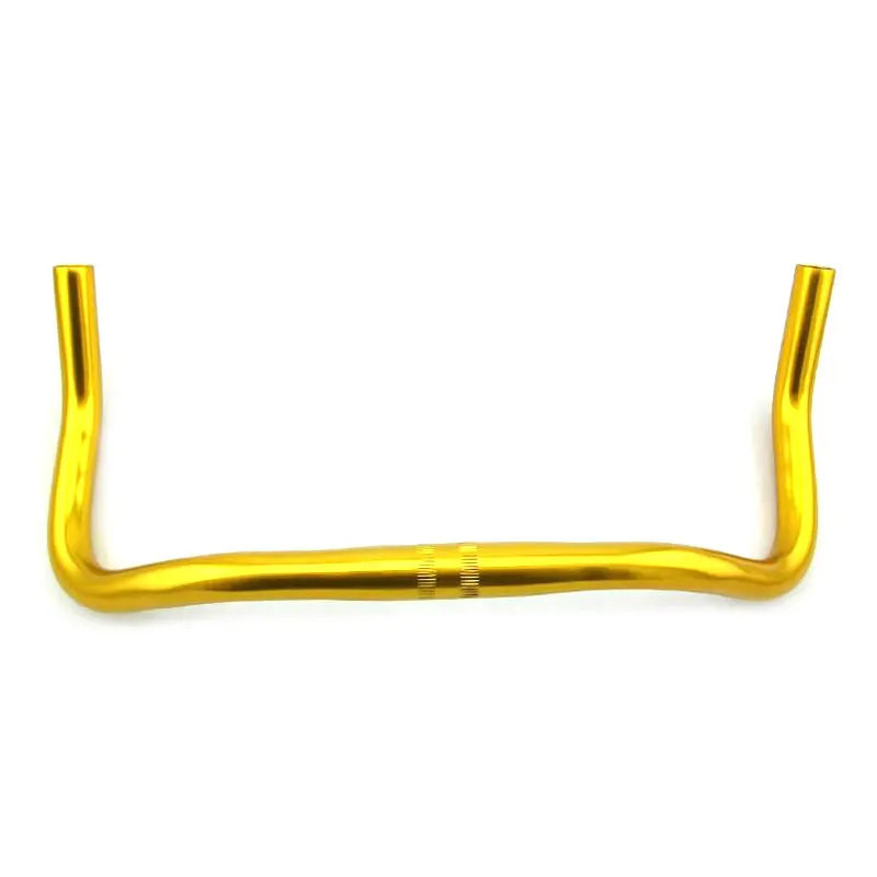 Fixed Gear 7 Colours Horns Handlebar 25.4*390mm Aluminum Alloy Vintage Retro Road Handlebars Bent Bar CSW005