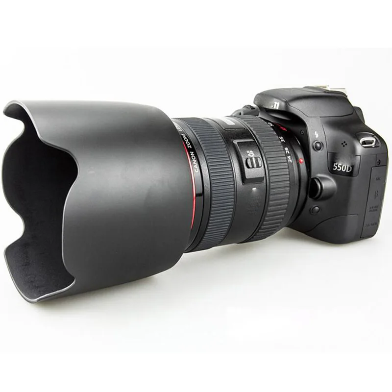 Foleto Máy Ảnh Ống Kính Mui Xe Cánh Hoa Bayet Núi EW-83E EW-83F EW83G EW83H EW83L EW83M cho Canon 500d 600d 650d 5d 6d 7d 60d 700d ống kính