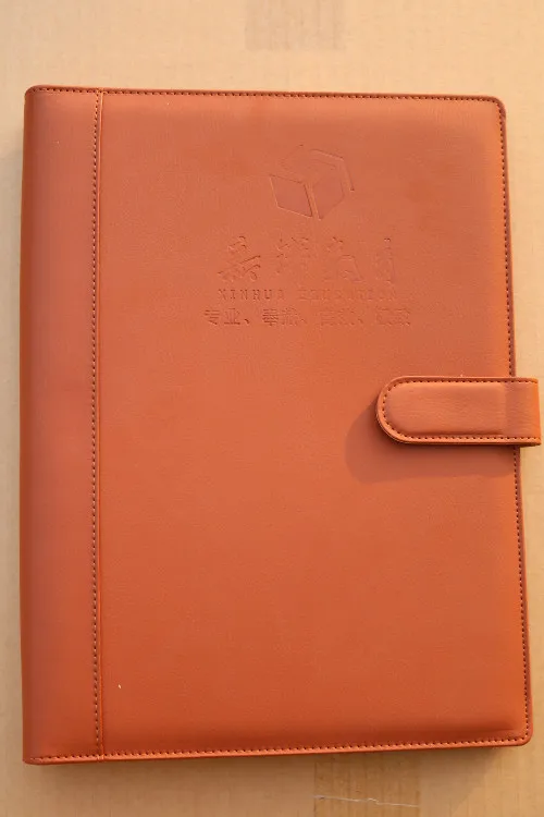 Sáng Tạo Da A4 Tập Tin Thư Mục Padfolio Đa Chức Năng Tổ Chức Kế Hoạch Xách Tay Nhẫn Chất Kết Dính Busniess Học Vật Dụng Văn Phòng