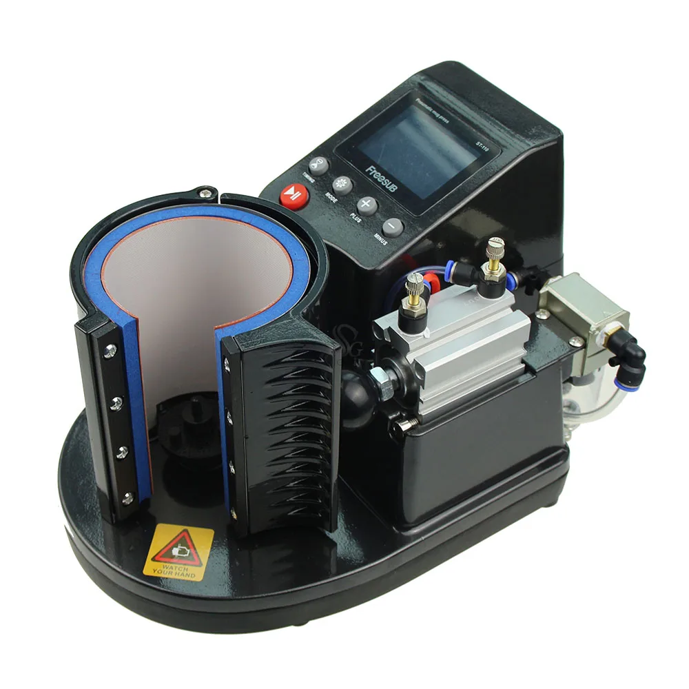 Frete grátis máquina de transferência calor para caneca máquina da imprensa do calor copo pneumático 3d máquina de transferência térmica copo