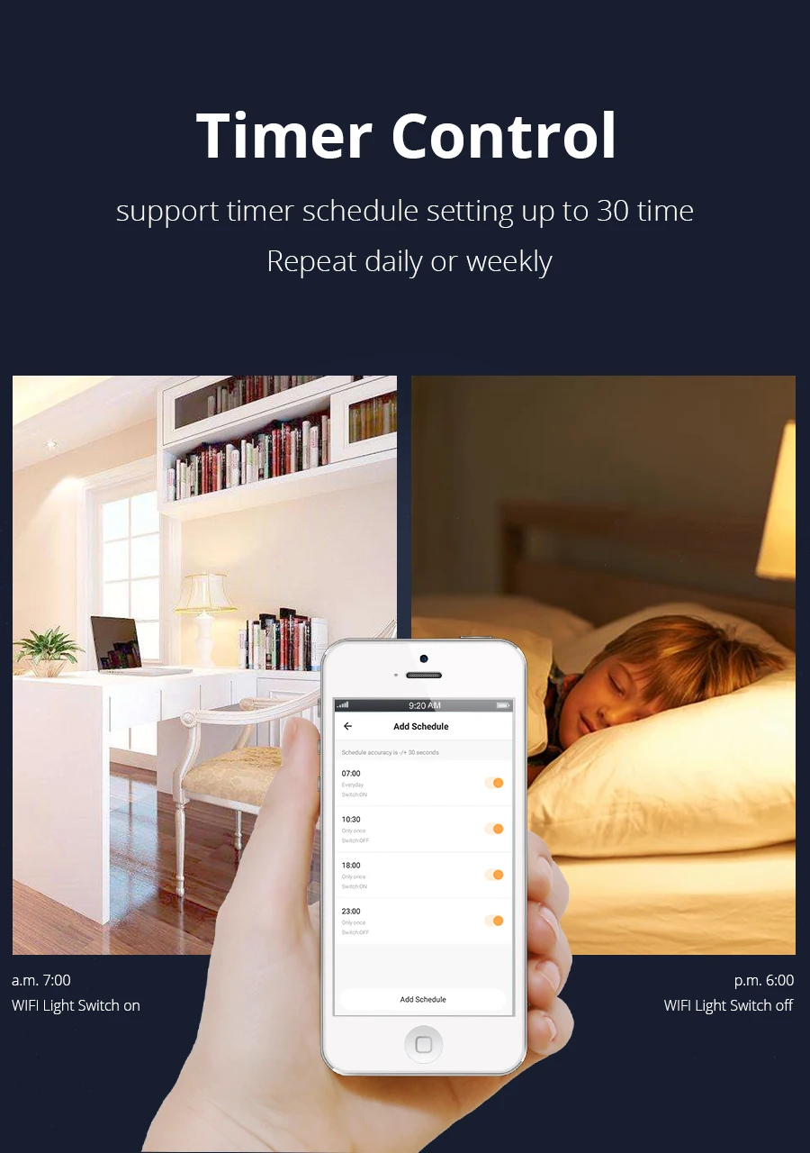 Zemismart-مفتاح wi-fi لجهاز Alexa ، Google Home ، TUYA Smart Life ، التحكم في ثلاثة عصابات ، مفتاح إضاءة SAA