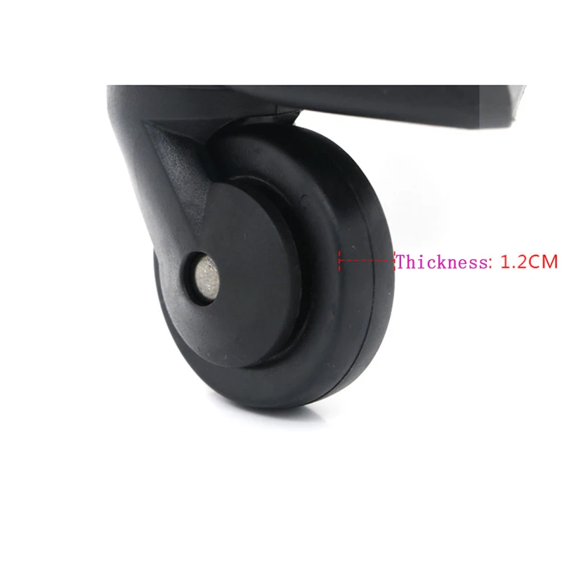 GUGULUZA 1 Pair Luggage Wheel Accessories Universal Wheel Trolley Pull Case Wheel Caster Silent Wheel Repair #ST0028