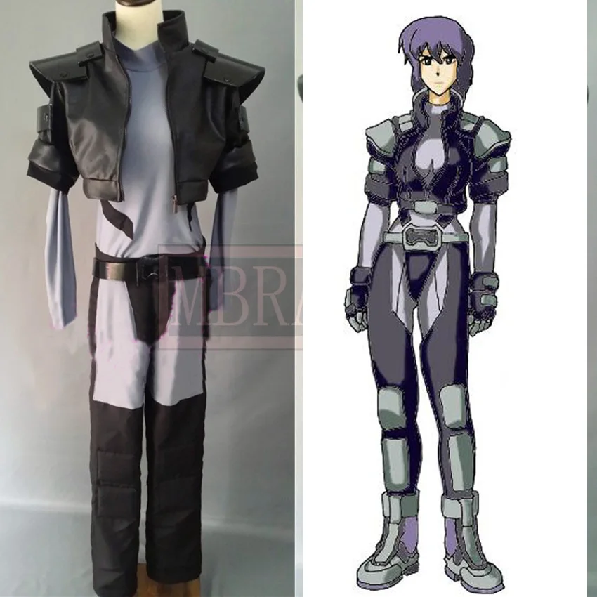 

Game Anime Ghost in the Shell Kusanagi Motoko Uniform Suit Cosplay Costume Any Size