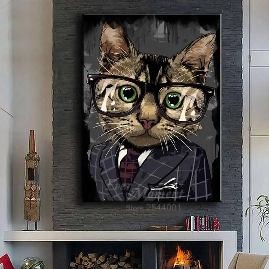 Ever Moment Working Cat Manager Diamond Painting Cross Stitch DIY 3D Diamond Embroidery Full Square Stones Art Painting ASF831