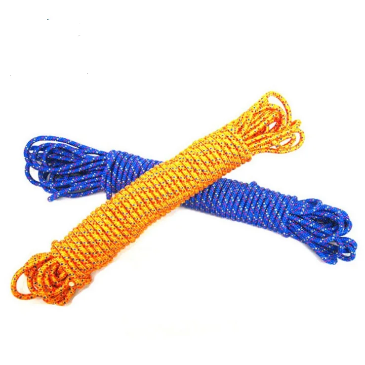 8 mm diameter outdoor climbing escape survival rope military rules umbrella rope safety rope at 6723