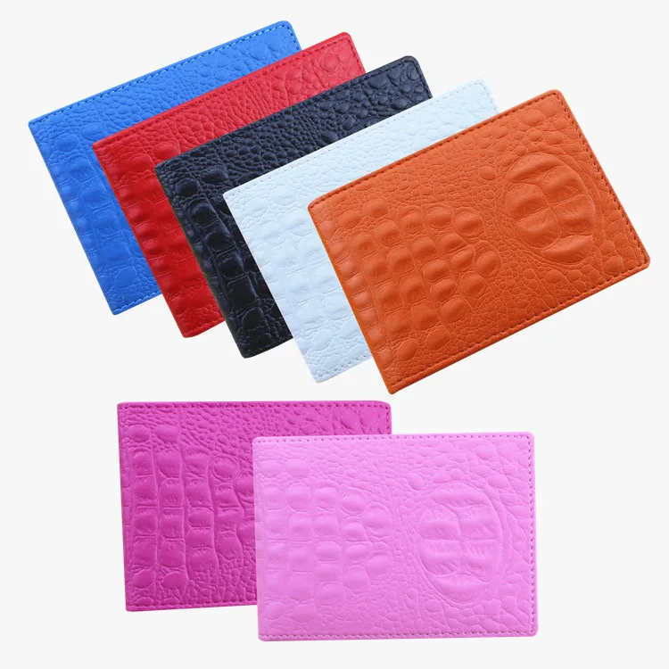 Business Credit Card Wallets Driver License Bag PU Leather on Cover for Car Driving Documents Card Holder Purse Wallet Case