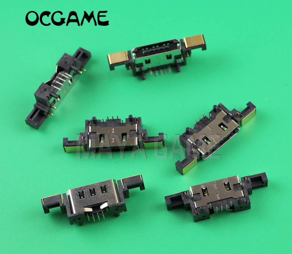 OCGAME – connecteur de chargeur d'alimentation pour Wii u, 20 pièces/lot, haute qualité