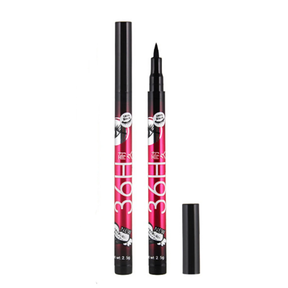 

1PC Black 36H Liquid Eyeliner Pencil Waterproof Long-lasting Eye Liner Pencil Smooth Makeup Comestic for Eyeshadow Dropship