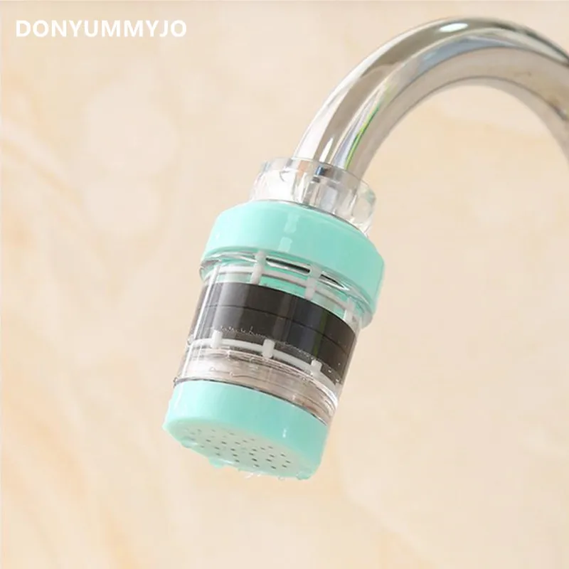 DONYUMMYJO 3 Color Home Household Kitchen Mini Faucet Tap Water filter Clean Purifier Filter Filtration Cartridge