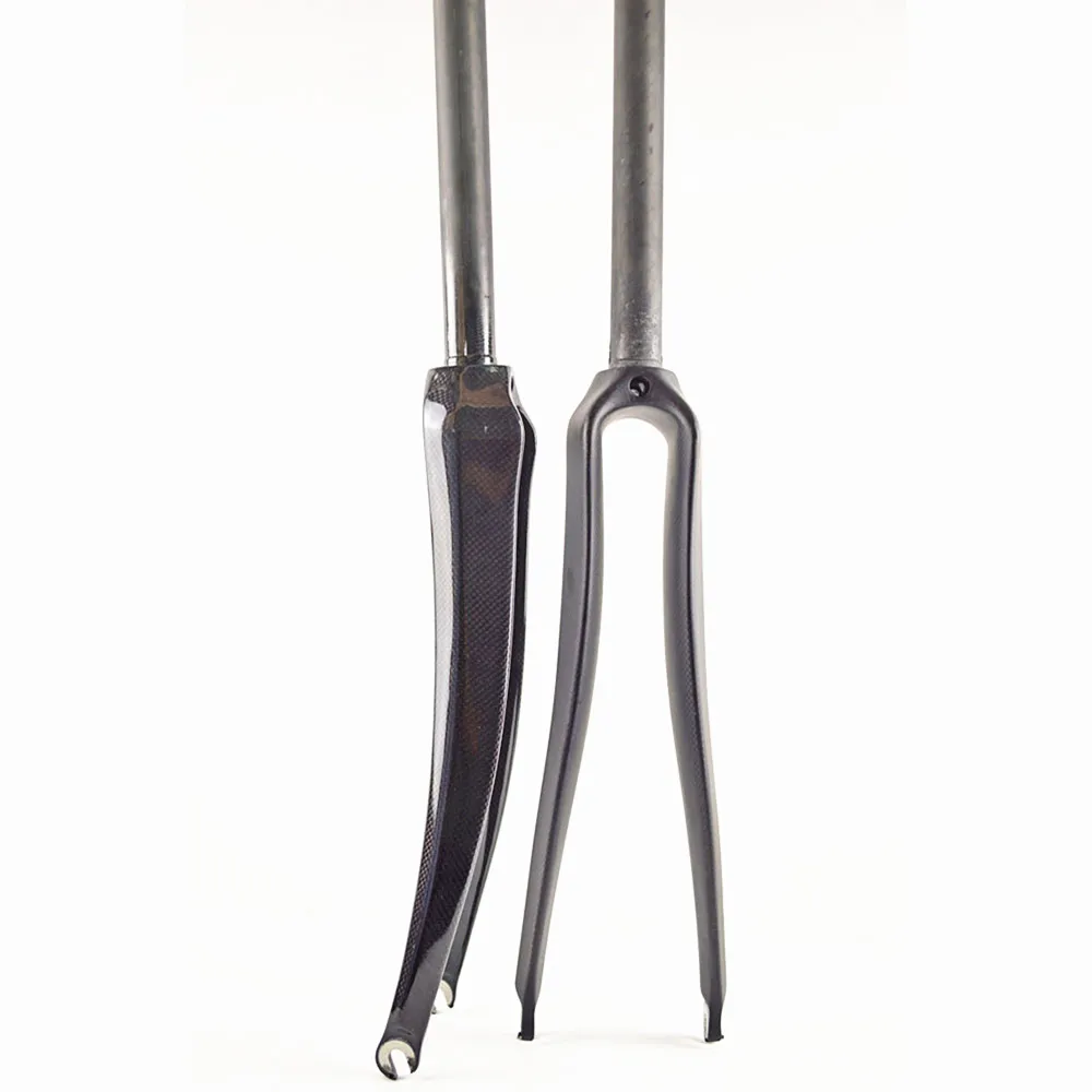 

Special Offer Carbon Fork New Style Road Bike Fork Bicycle Parts 1-1/8 700c Superlight 360g 3k Finish Cycling Accessories