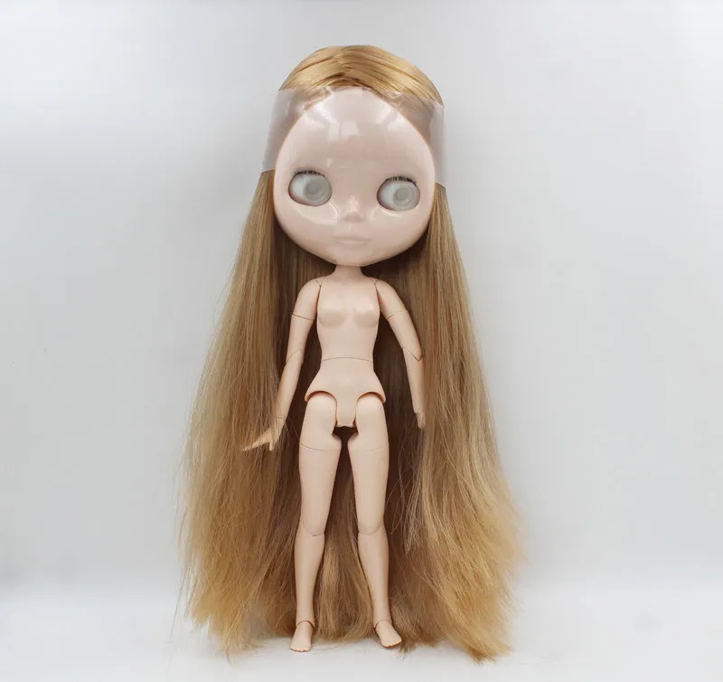 

Free Shipping big discount RBL-714EJ DIY Nude Blyth doll birthday gift for girl 4color big eye doll with beautiful Hair cute toy