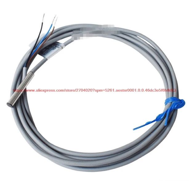 Ultra-small M4 proximity switch sensor diameter 4mm three-wire DC NPN normally open inductive sensor switch