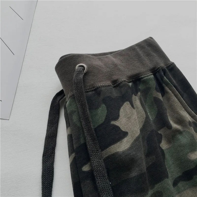 NIEUWE Zomer Camouflage Broek Vrouwen Koord Joggingbroek Lange Broek Vrouwen Pantalon Femme Streetwear Harembroek C4275