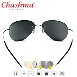Summer Transition Sunglasses Titanium Photochromic Glasses Frame Men's and Women's 2019 NEW Chameleon Eyeglasses