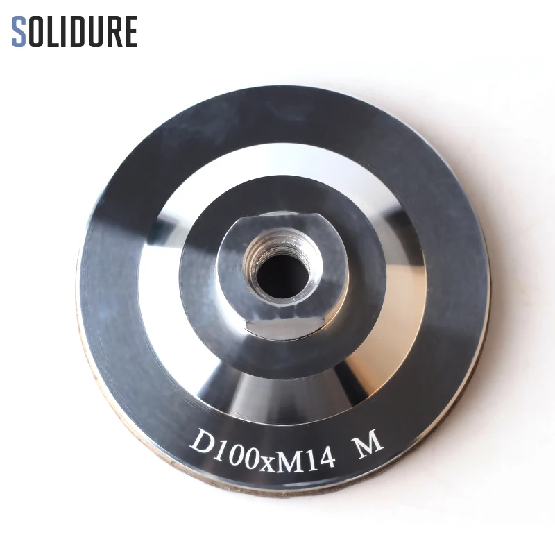 4 inch Midium Grit diamond cup wheels turbo cup grinding Aluminum backer abrasive tools for grinding stone,concrete and tiles