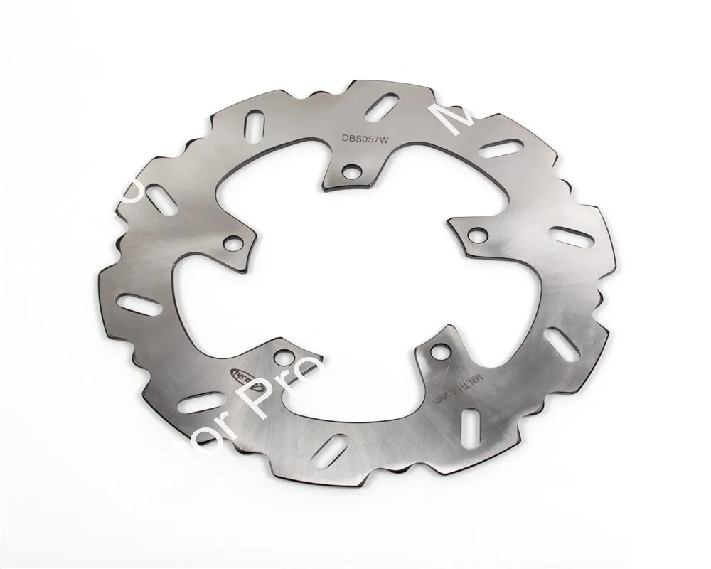 Rear Brake Disc For BMW G 650 X MOTO 2007 2008 2009 Motorcycle Brake Disk Rotors CNC Aluminum G650X G650 650X 07 08 09 Silver