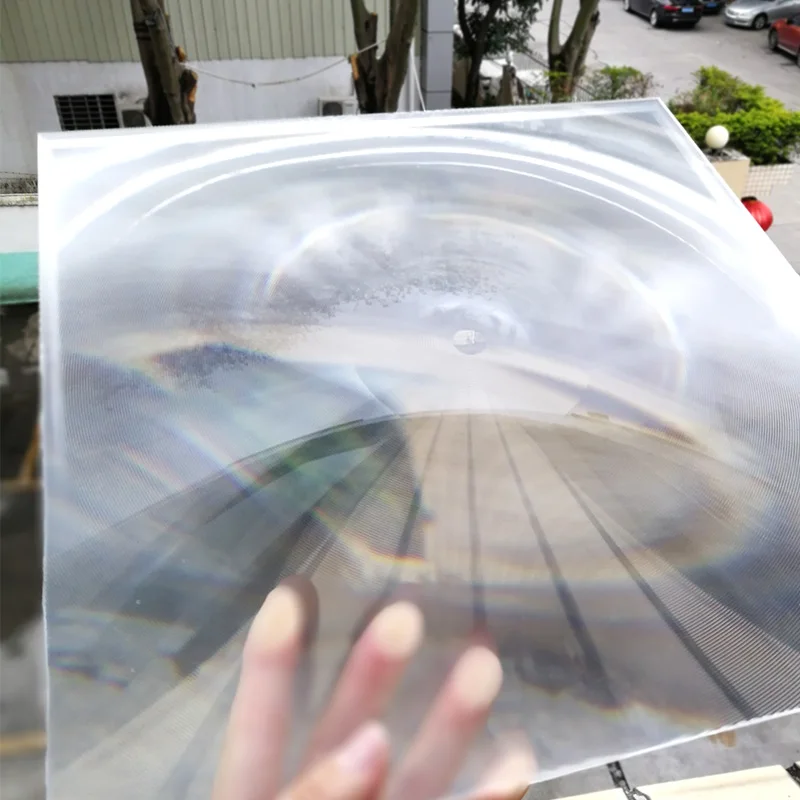 Drop shipping 200*200mm FL100/140/210/600MM  PMMA optical fresnel lenses for Solar