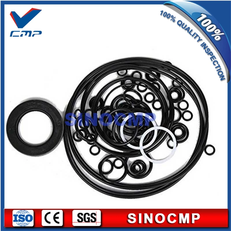 R220-, 3 R220LC-, 3 Main Pump Repair Seal Kit For Hyundai Excavator Service Kits , 3 months warranty