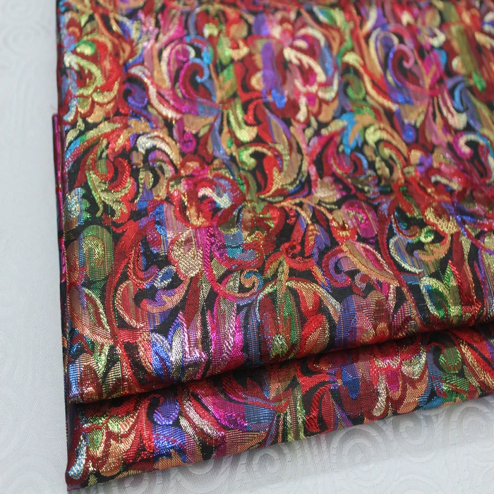 Жаккардовая парчовая Роба, Монгольская декоративная кружевная ткань из Yanbian, Золотая и серебряная проволочная ткань, декоративная пленка для сцены