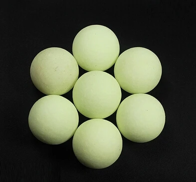 Natural luminous ishihara specimens of mineral crystal luminous ball fluorescent pearl jewelry gift 35mm