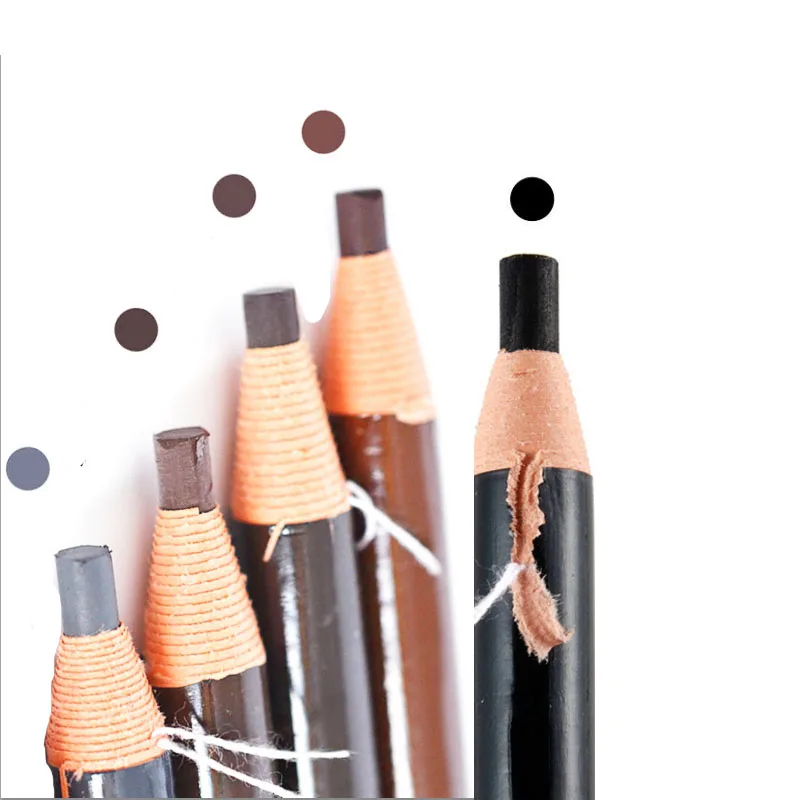 Matita per trucco permanente Matita per sopracciglia marrone a lunga durata Design Cosmetici Trucco per sopracciglia Micro matita per sopracciglia precisa
