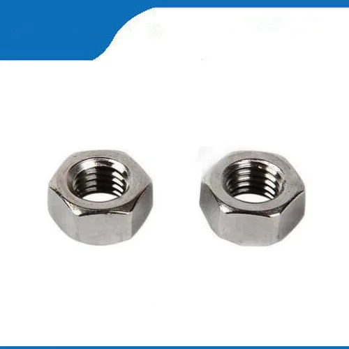 Free shipping 50Pcs DIN934 M1.6 M2 M2.5 M3 M4 stainless Steel Hex Nut Hexagon Nuts  For Screws Bolts HW010