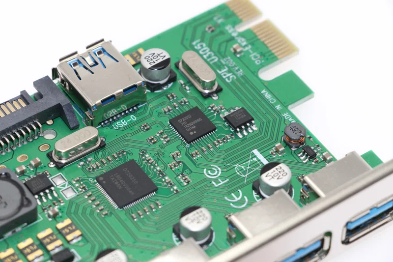 H1111Z – carte d'extension PCIE USB 3.0, 5 ports, adaptateur PCIE Express X1, contrôleur USB 3.0, nouveauté