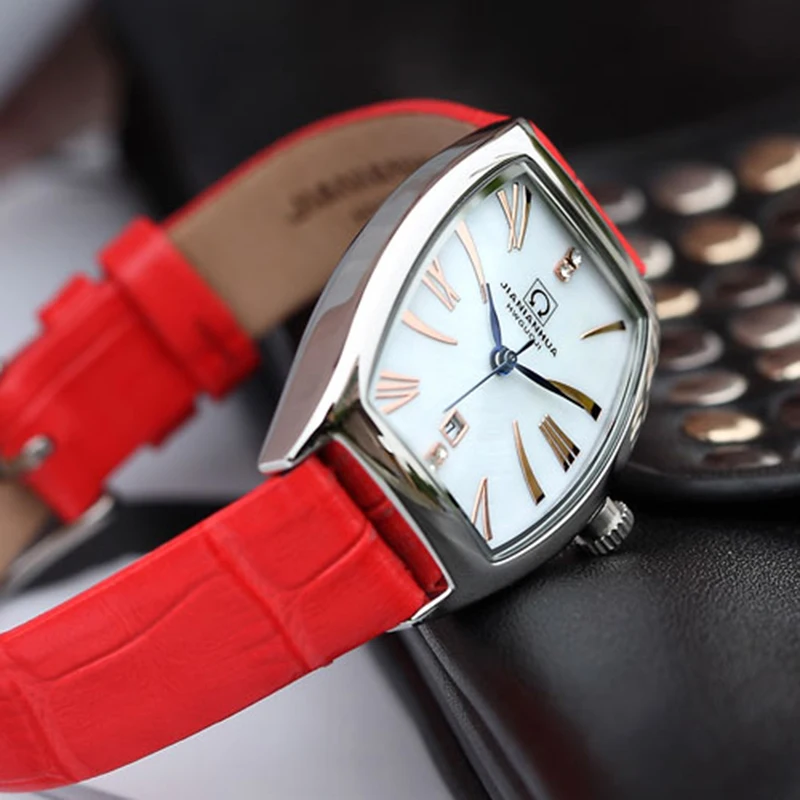 Switzerland Luxury Brand Watch Women Carnival Japan Quartz Women Watches Waterproof Colors Genuine Leather reloj hombre C8823-1