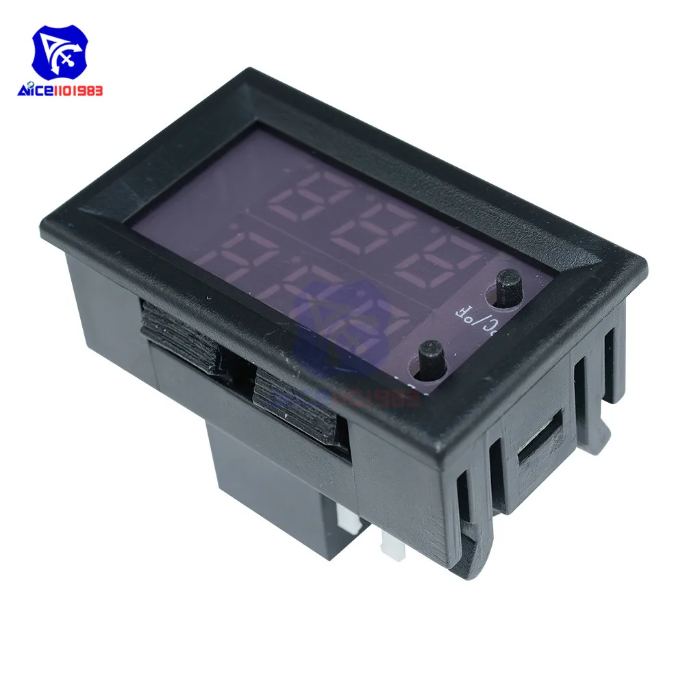 W1209WK LED-Digitalthermostat Temperaturregler Thermograph Celsius/Fahrenheit Schaltmodul mit NTC-Sensorsonde 12V 220V – Detail 14