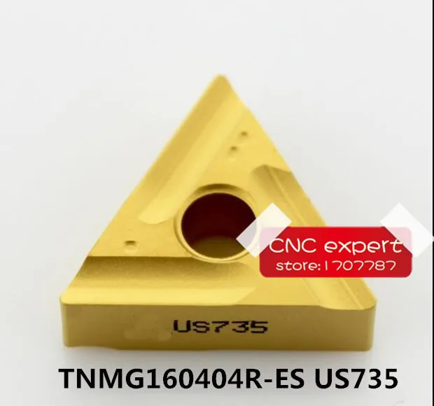 

TNMG160404R-ES US735/TNMG160408R-ES US735. cutting blade, turning tip,suitable for MTJNR MTFNR WTJNR WTENN Series Lathe Tool