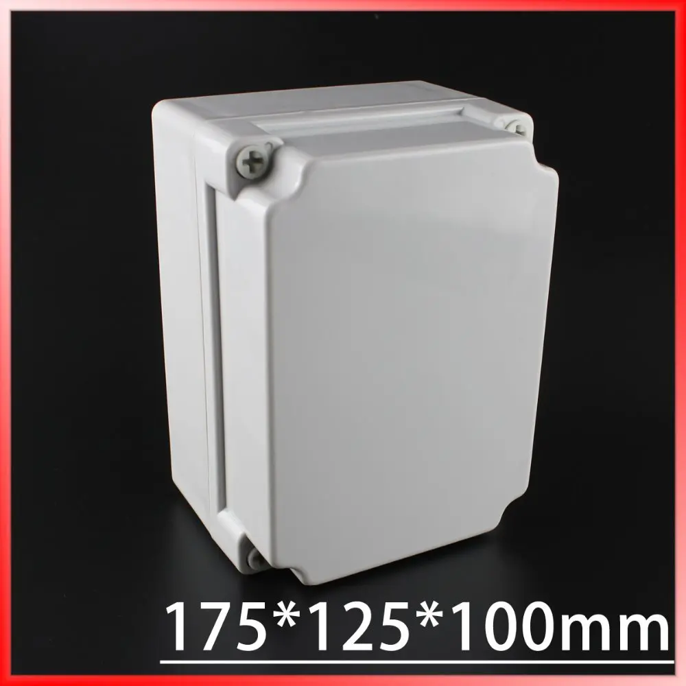 175*125*100MM IP67 Waterproof Plastic Electronic Project Box w/ Fix Hanger Plastic Waterproof Enclosure Box Housing Meter Box