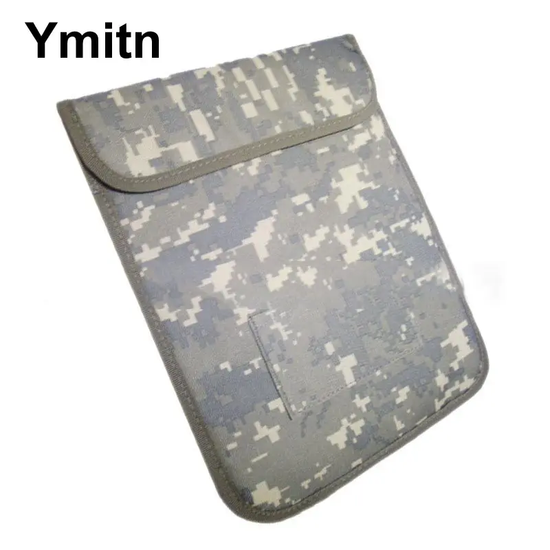 Ymitn 10'' Signal Blocker Military camouflage Pouch RFID Tracking&Bugging Privacy Protector radiation bag for Apple Min Tablet