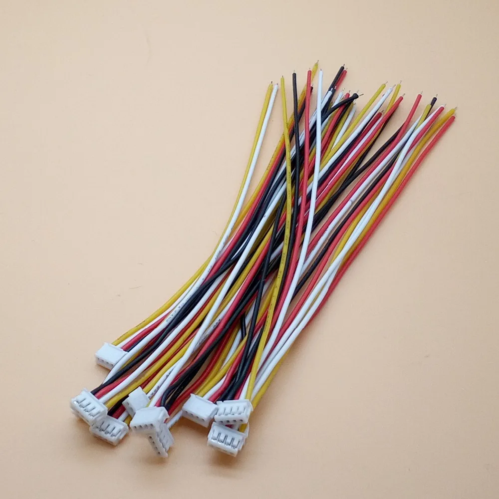 10Pcs Length 150mm Mini Micro ZH 1.5mm 2/3/4/5/6/7/8/9/10 Pin JST Connector Single Plug With Wires Cables 28AWG