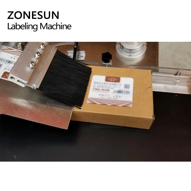 ZONESUN XL-T831 Automatic Flat Surface Labeling Machine Label Applicator Square Bottle Sticker Labeler