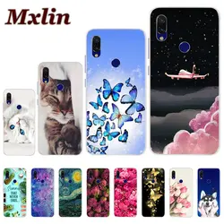 Redmi 7 Newest Printing Case For Xiaomi Redmi Note 7 Case Soft Silicone Phone Shell For Xiaomi Redmi7 Redmi Note7 Pro Back Cover