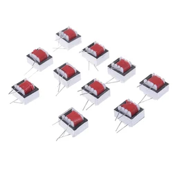 10pcs High Qulity Double-wire Winding Audio Transformers 600:600 Ohm Europe 1:1 EI14 Isolation Transformer